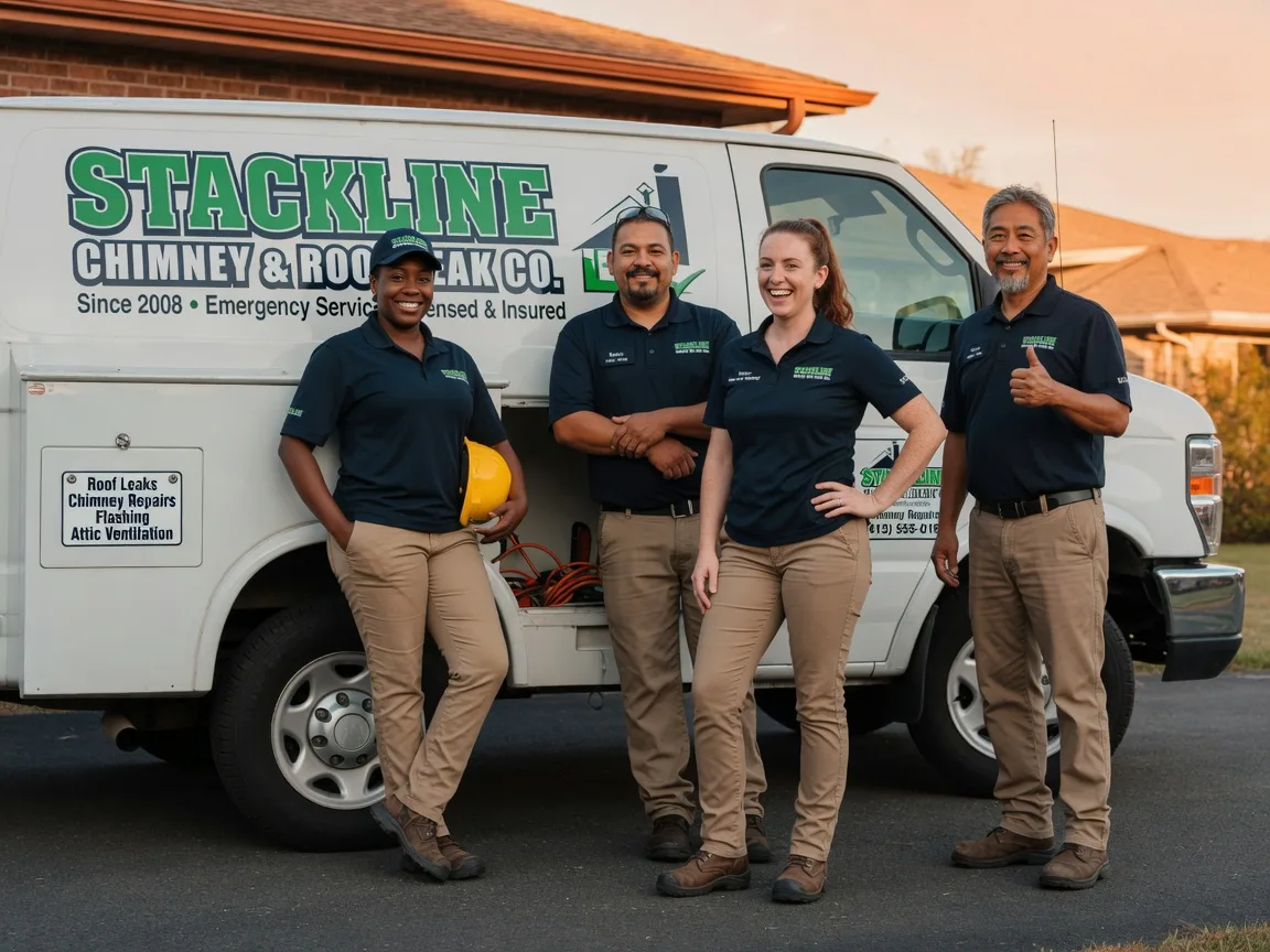 Chimney flashing repair company in Milldale, CT